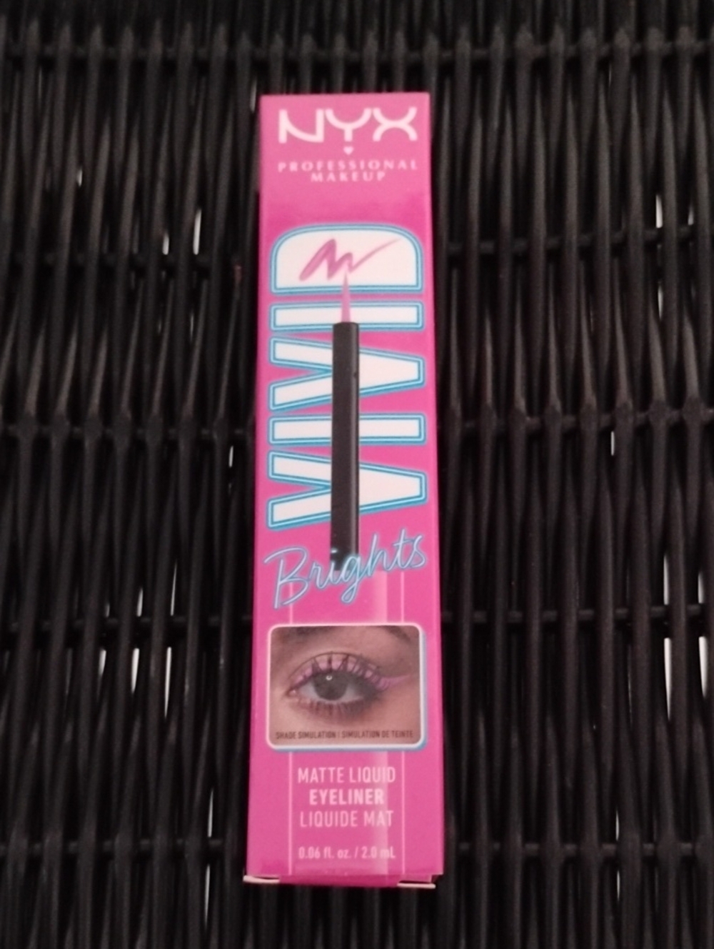 NYX Brights Matte Liquid Eyeliner - Don't Pink Twice-VBLL08